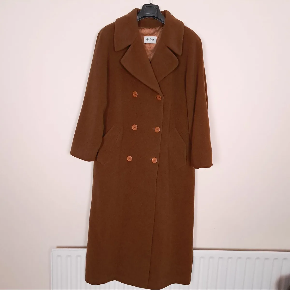 Gil Bret Camel Brown Wool Coat 12UK/40EU - Image 1