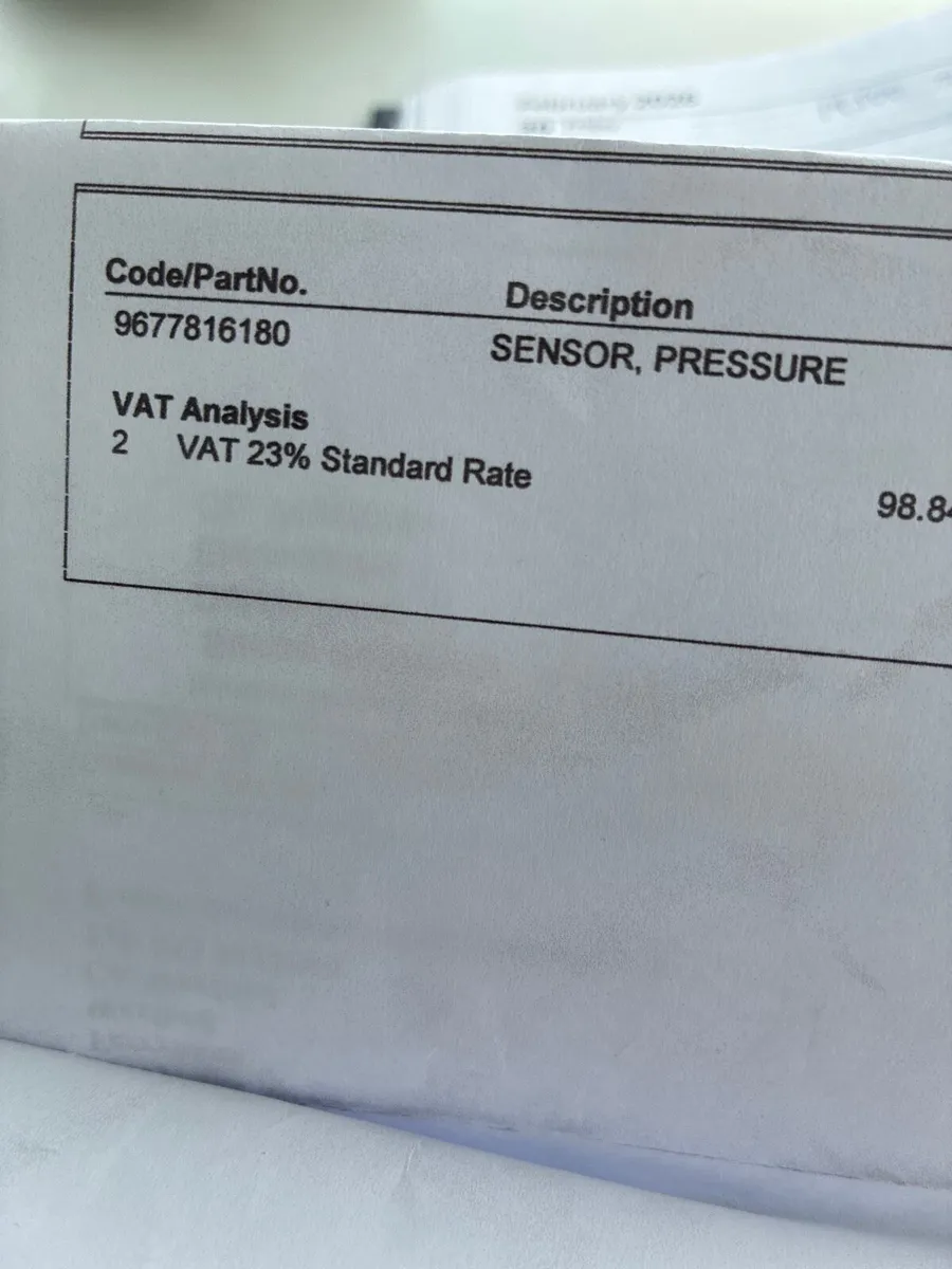 New Pressure Sensor 1.5 Diesel Engine - Image 4