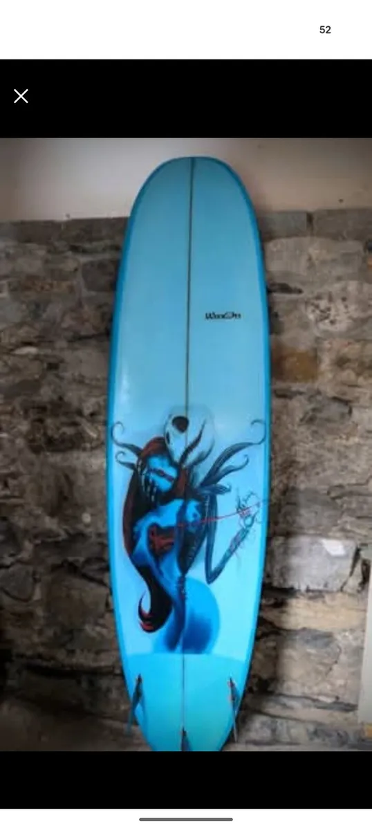 Custom Designed WaxOn 7'2 Surfboard - Image 1