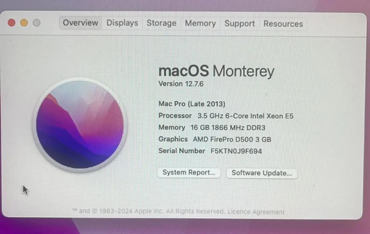 Mac Pro (Late 2013) A1481 model - Image 3