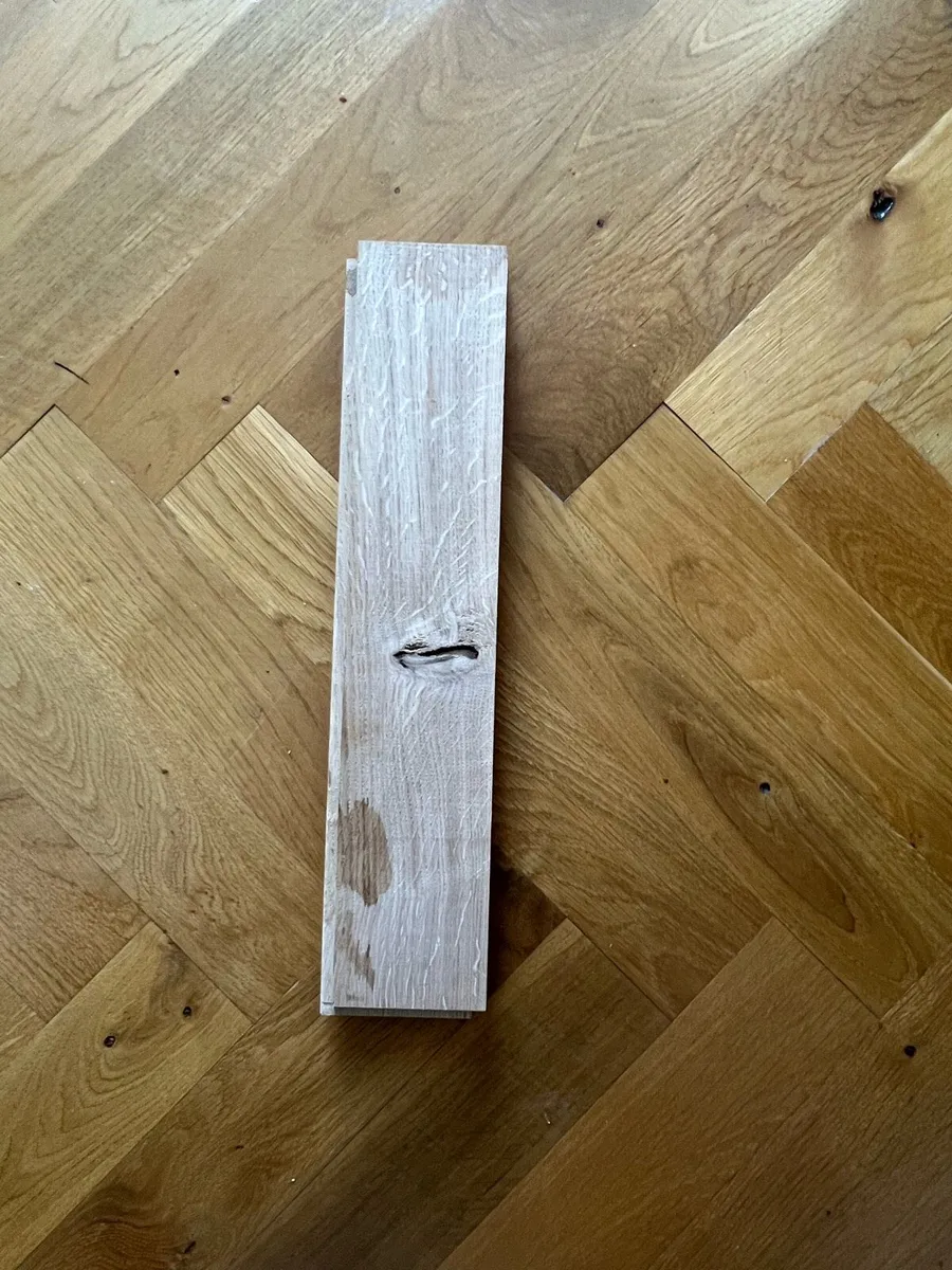 Solid Oak Parquet Flooring Blocks ~ 193 blocks - Image 2