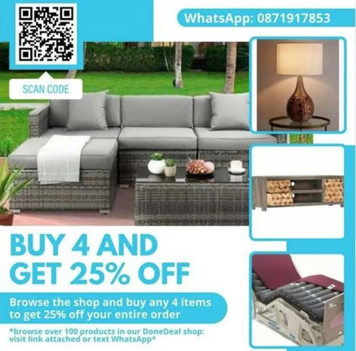 Minimalist CantileverSwivel TV Stand up to 50" - Image 4