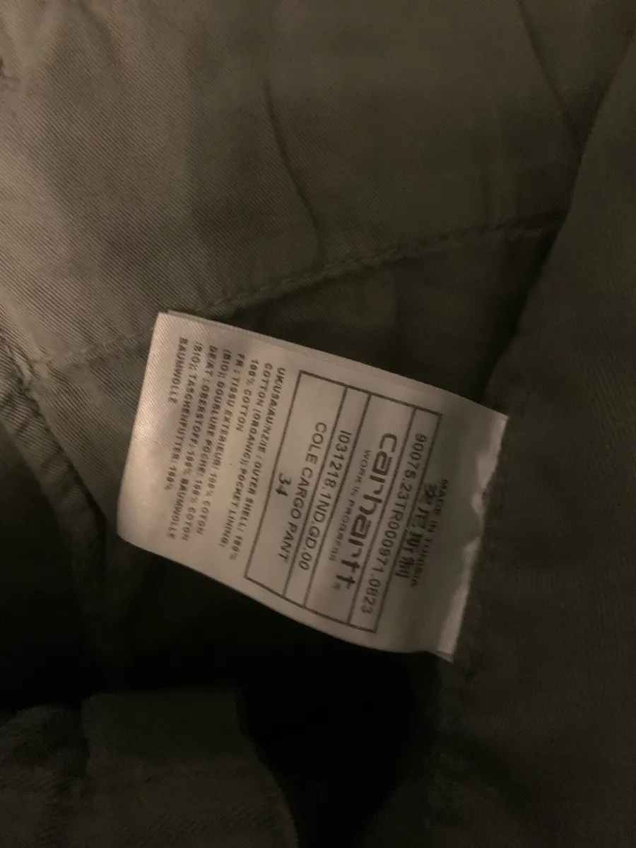 Carhartt combat pants new 34 waist - Image 4