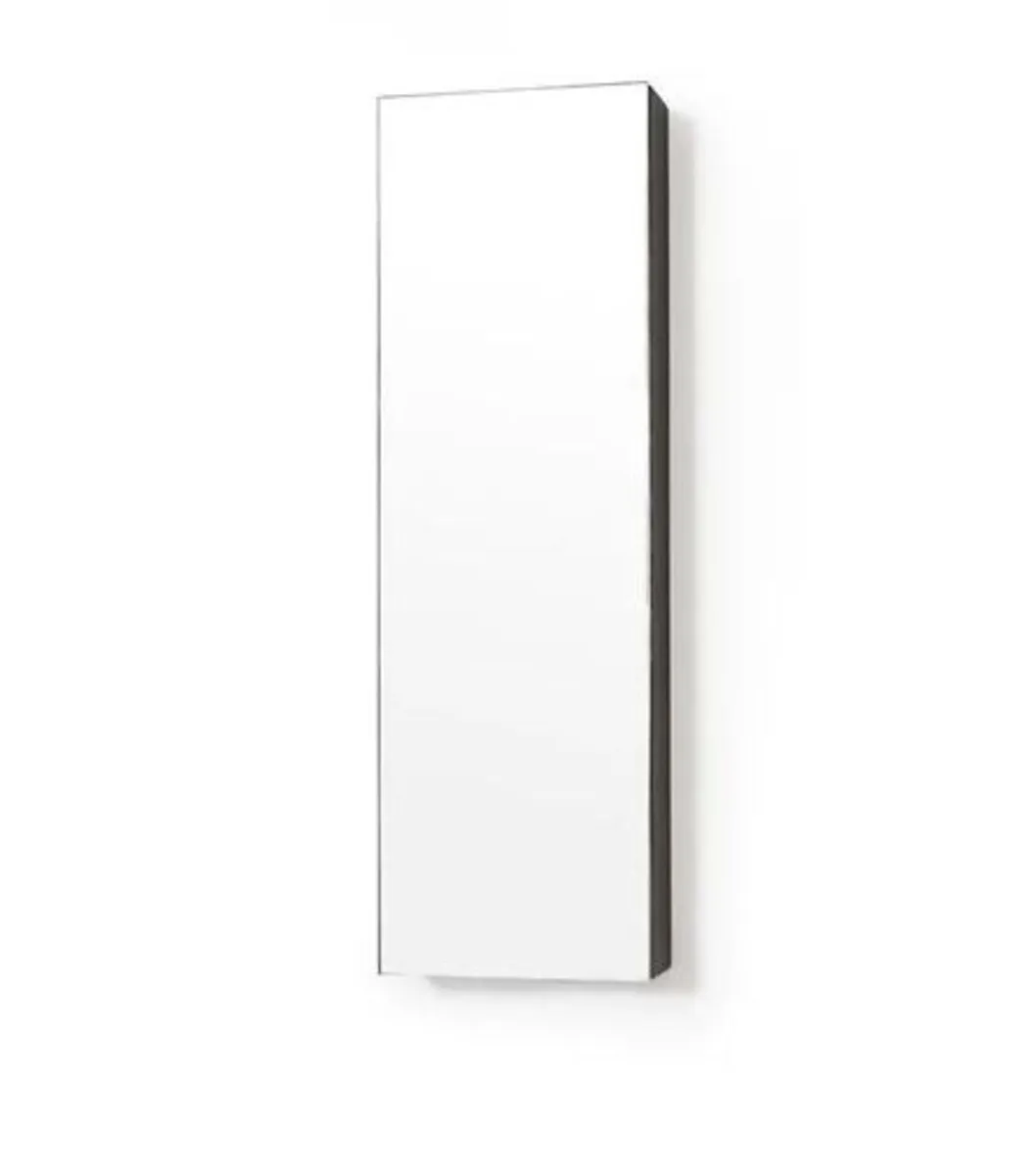 Mendocino 25cm x 80cm Surface Mount Mirror Cabinet - Image 1
