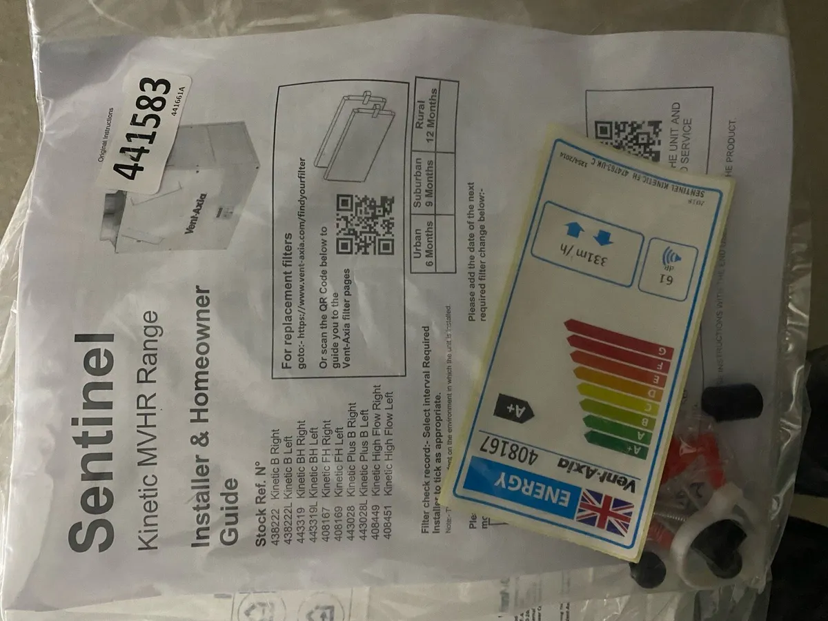 New Vent Axia sentinel Kinetic FH - Image 4