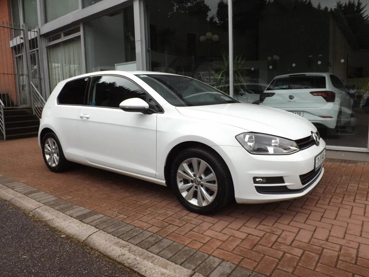 Volkswagen Golf Van 1.6 TDi, White,  €6910 plus va - Image 1