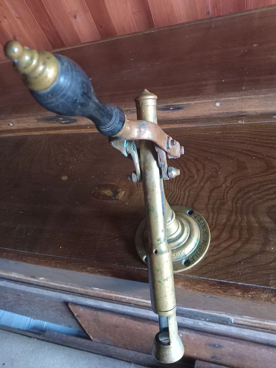 Antique Brass Corkscrew - Image 2