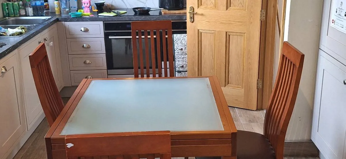 Kitchen Table and 4 Chairs - Image 1