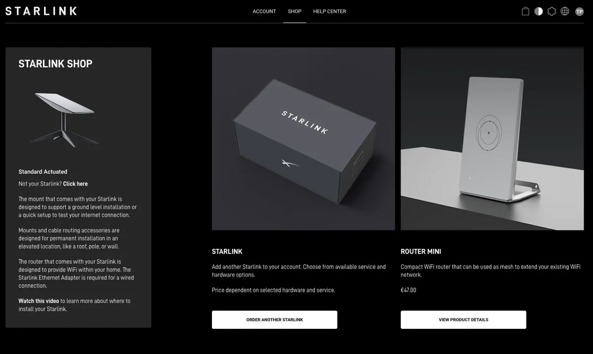 Starlink Satellite & Accessories - Image 1