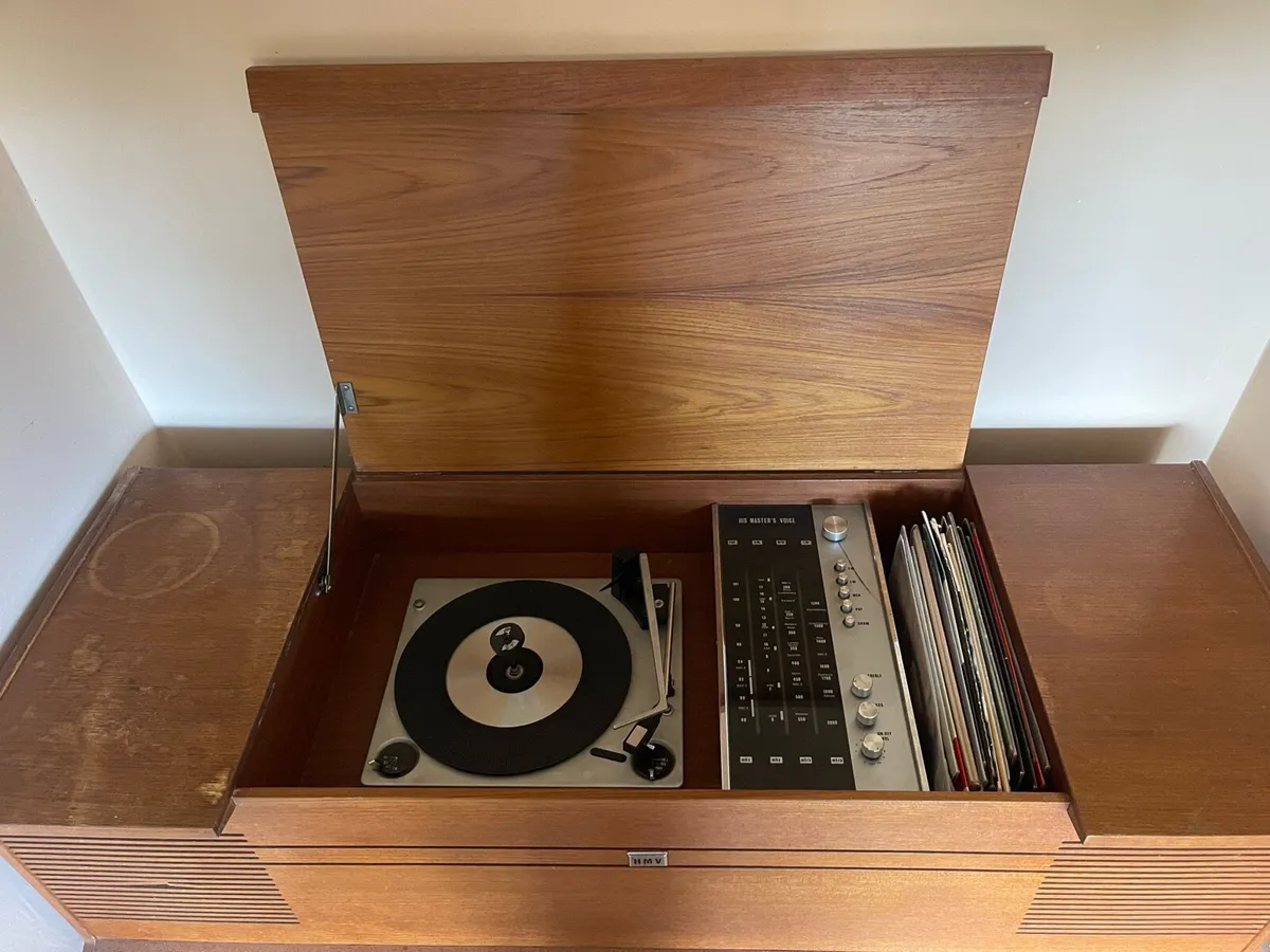 His master voice radio & record player - Image 2