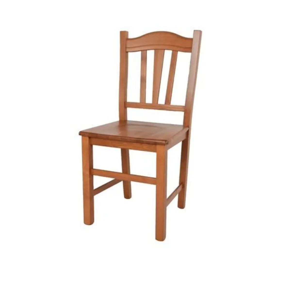 Hessie Solid Wood Slat Back Side Chair - Image 1