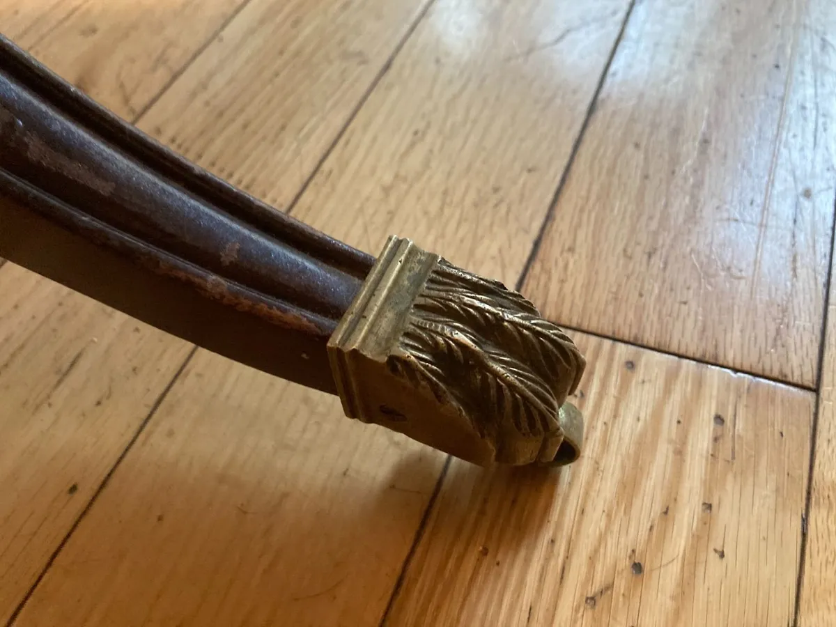 Vintage Mahogany Regency Style Coffee Table - Image 2