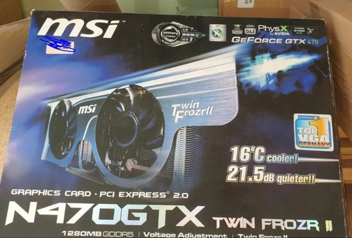 Nvidia GeForce GTX 470 1,280MB - Image 1