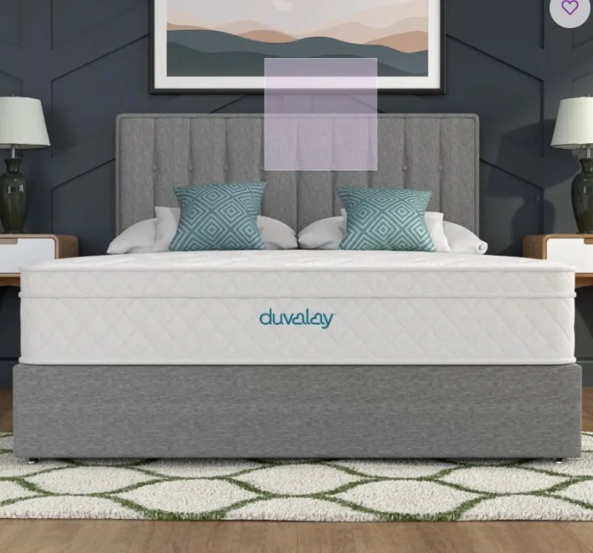 Memory Wool Pocket Sprung Hybrid 2000 Firm Mattres - Image 4