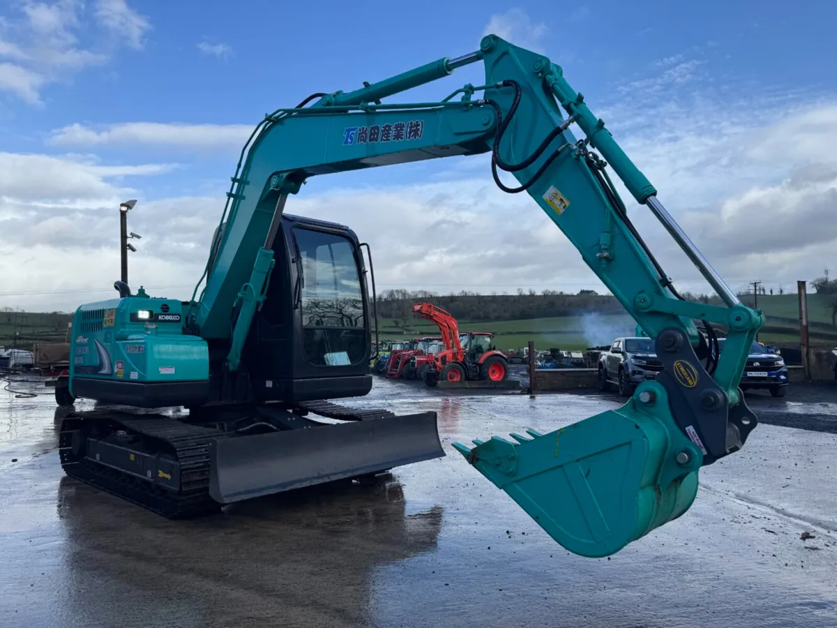2012 Kobelco SK75 Excavator - Image 2