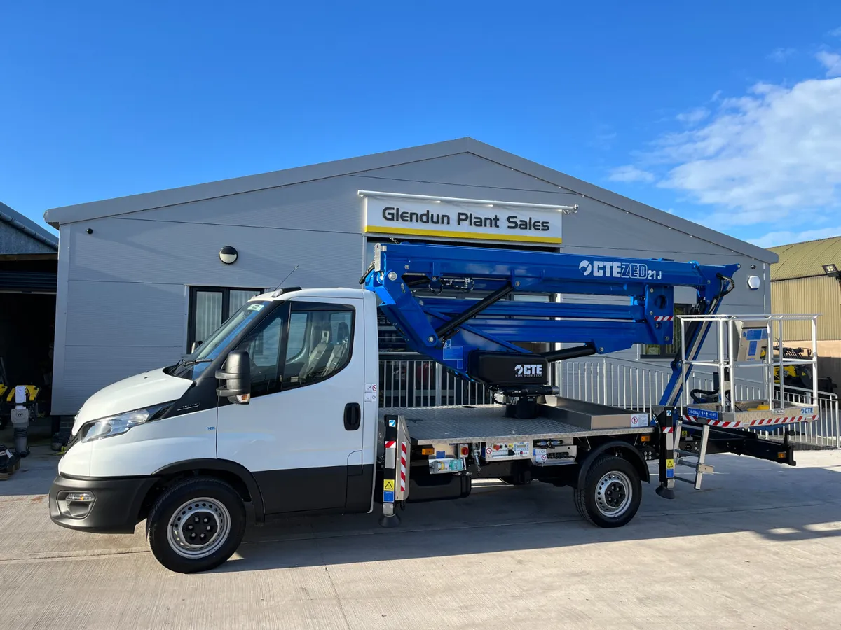 New CTE Iveco truck mounted boom lifts - Image 4