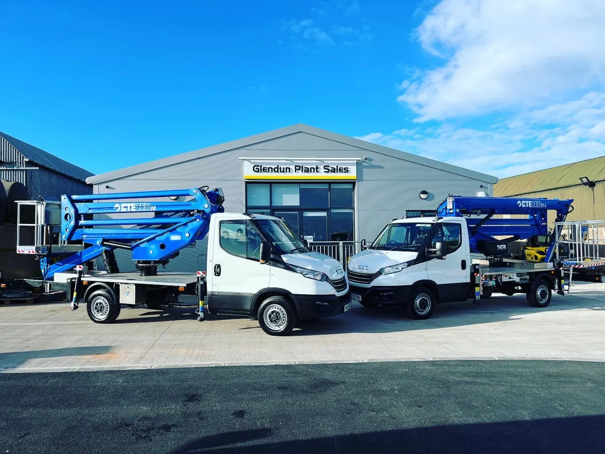New CTE Iveco truck mounted boom lifts - Image 1