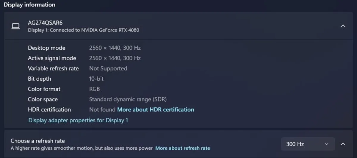 AOC AGON AG274QS - Image 2