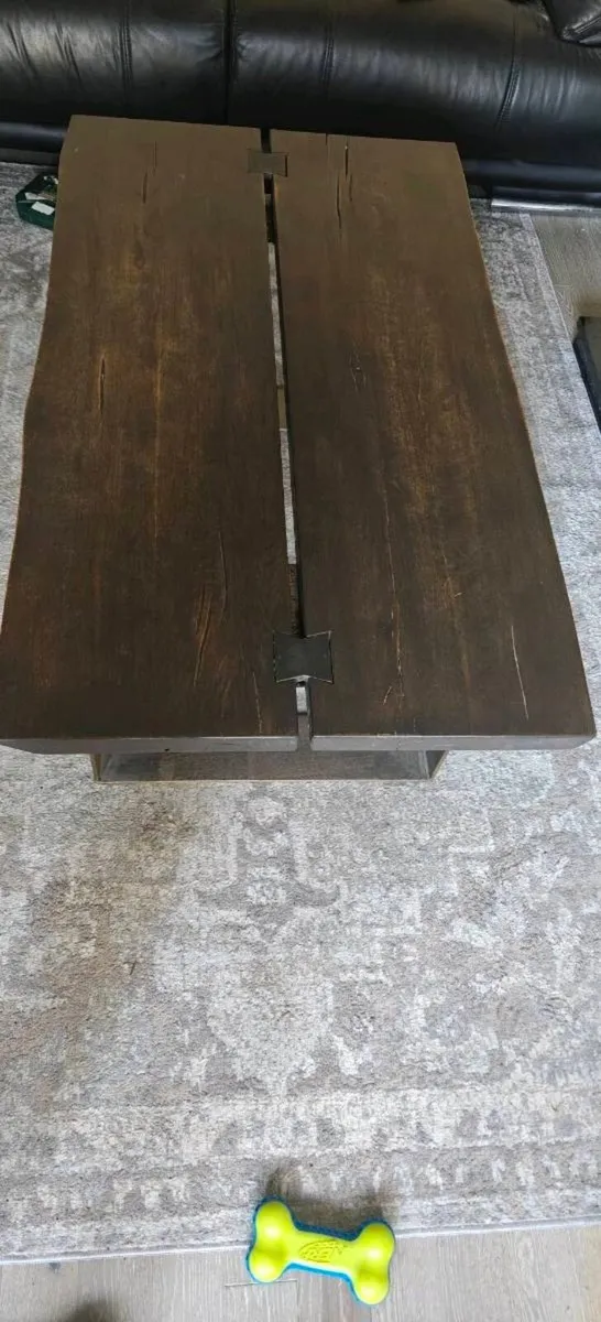 Solid Oak Coffee Table - Image 2