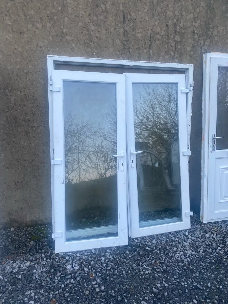 HIGH QUALITY PVC FRENCH DOUBLE DOORS FOR SALE - Image 1
