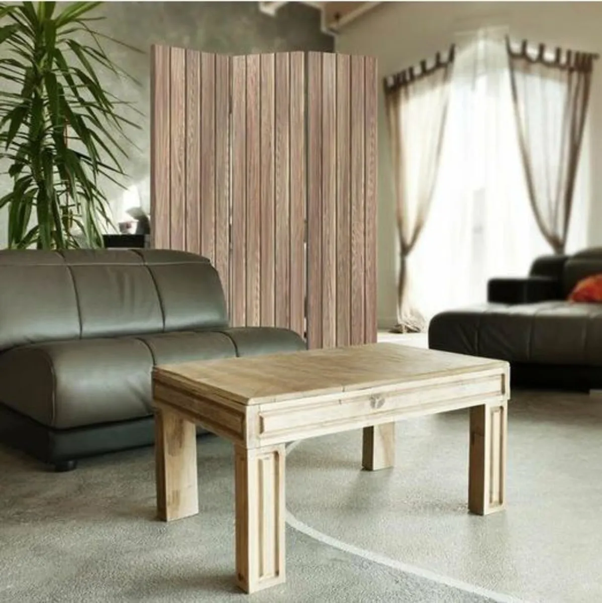 Oakhur 170Cm H Folding Room Divider - Image 1