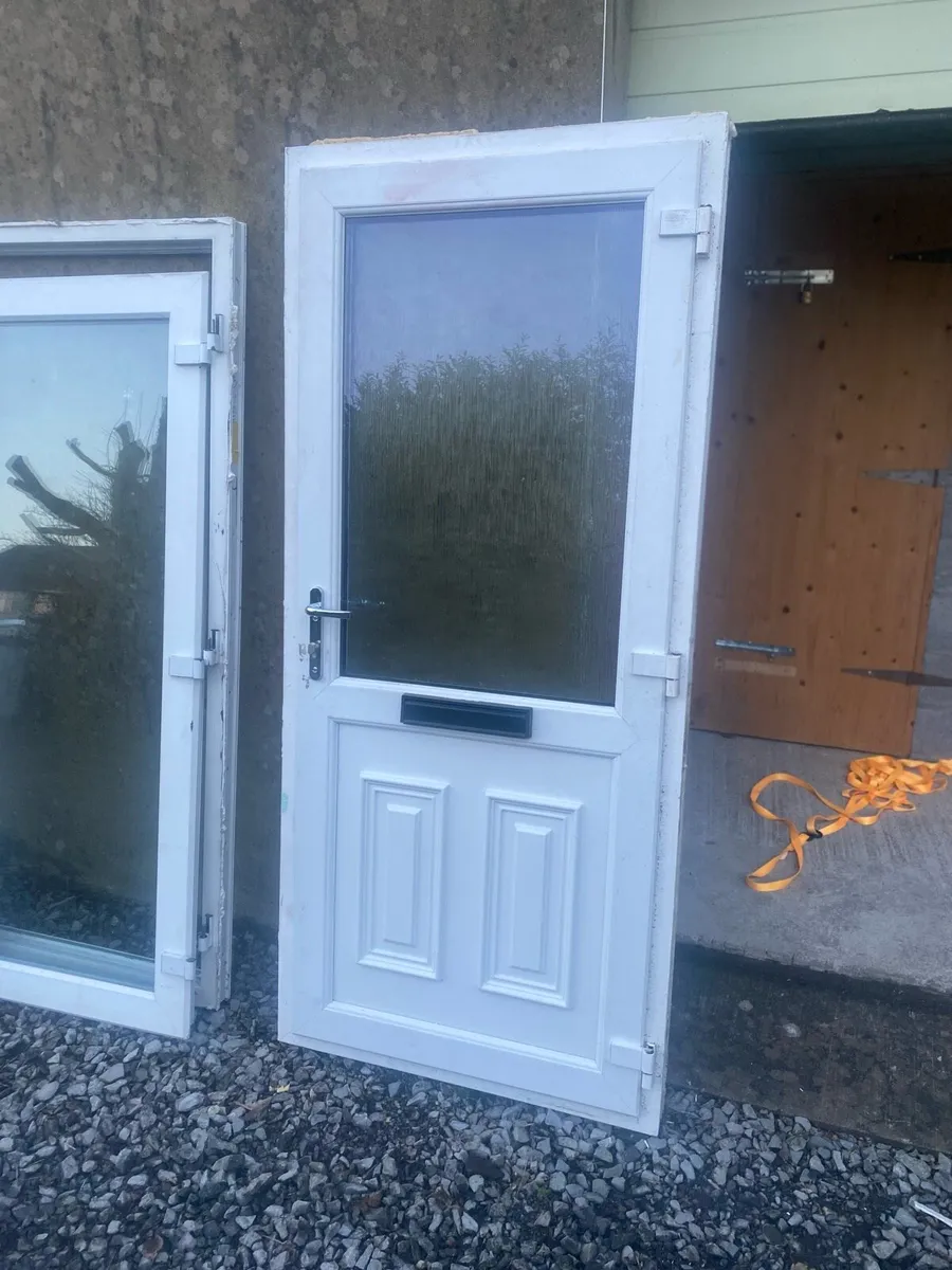 HIGH QUALITY UPVC DOOR FOR SALE LIKE NEW