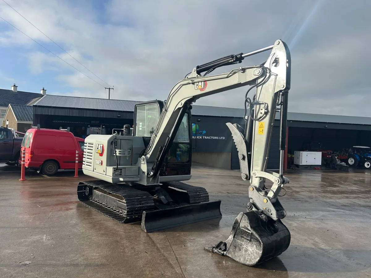 (2018) Caterpillar 306E2 On New 600mm Pads - Image 1