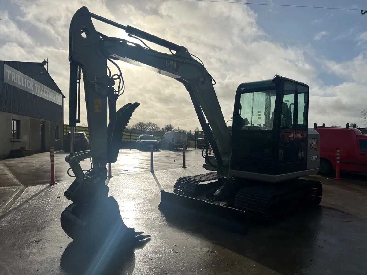 (2018) Caterpillar 306E2 On New 600mm Pads - Image 3