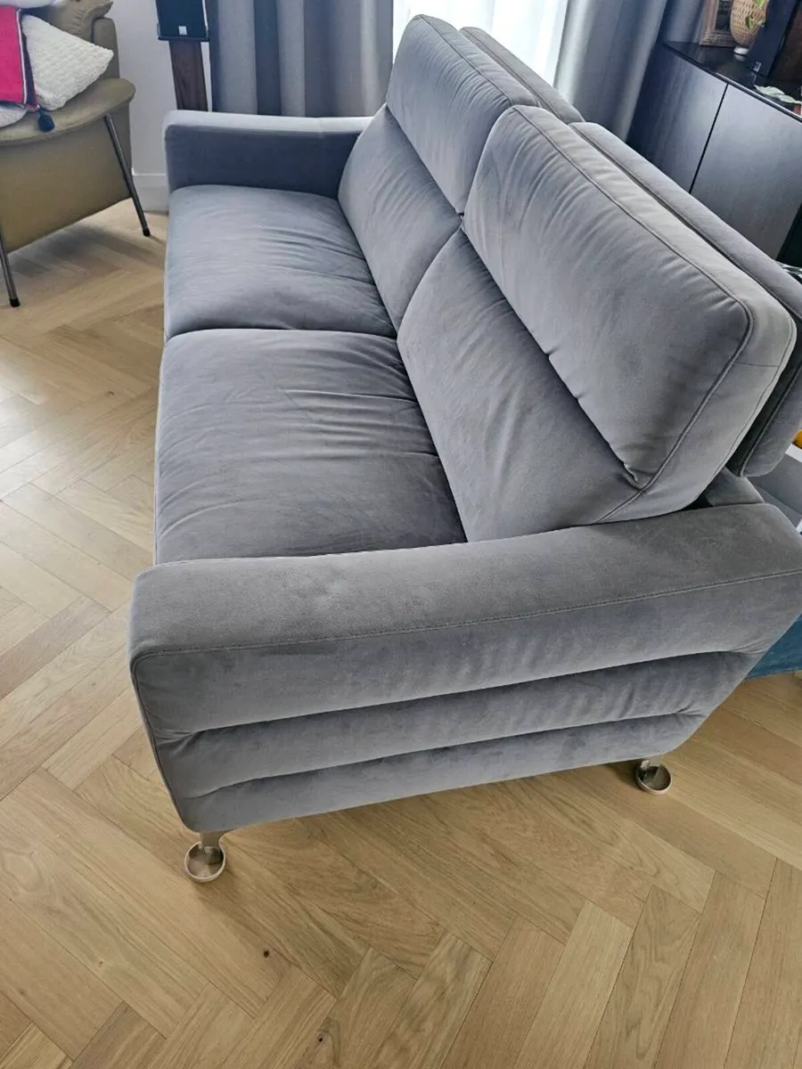 Natuzzi B940 3 seater felt sofa - Image 3