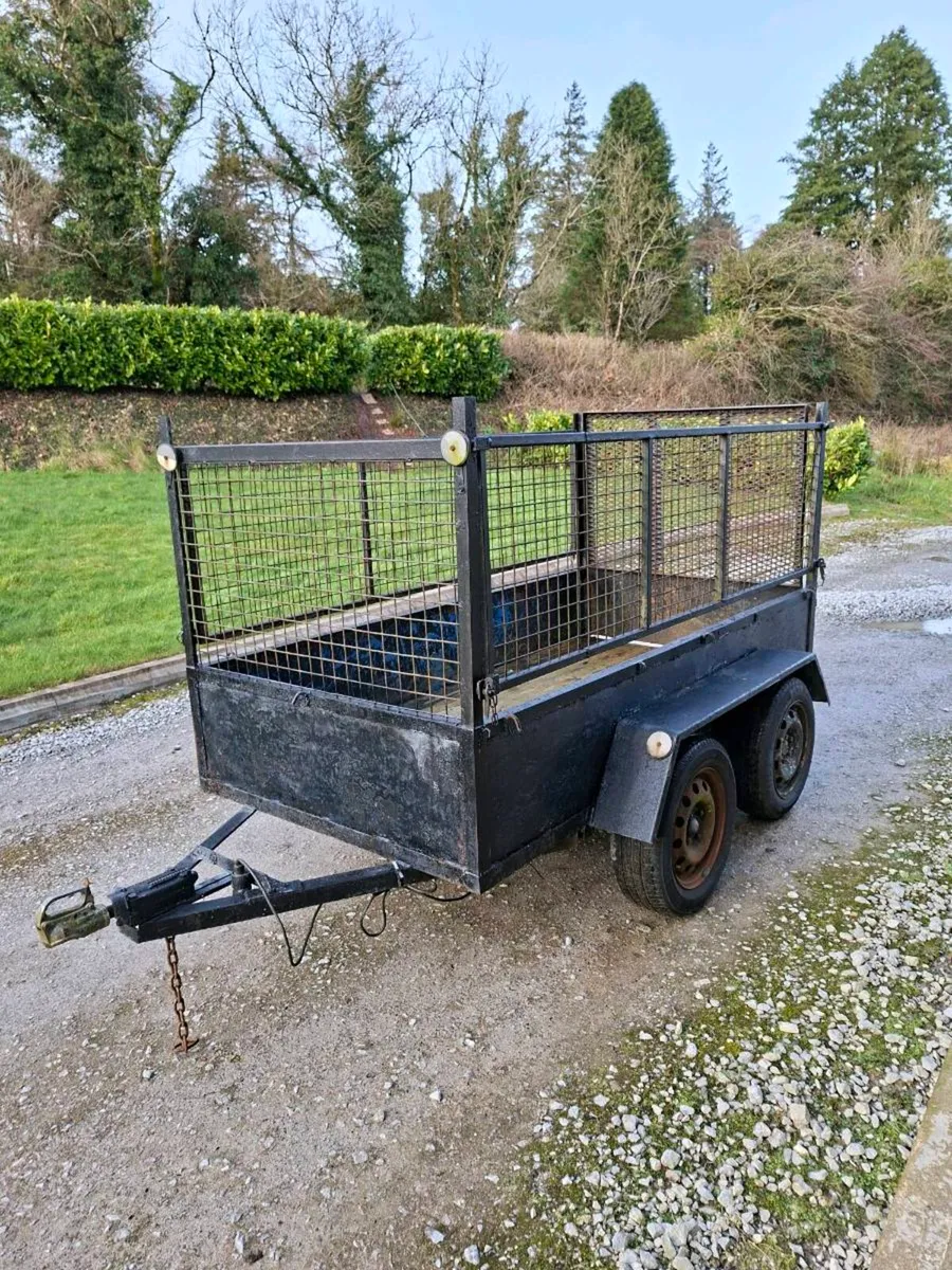 builders trailer with ramp - Image 1