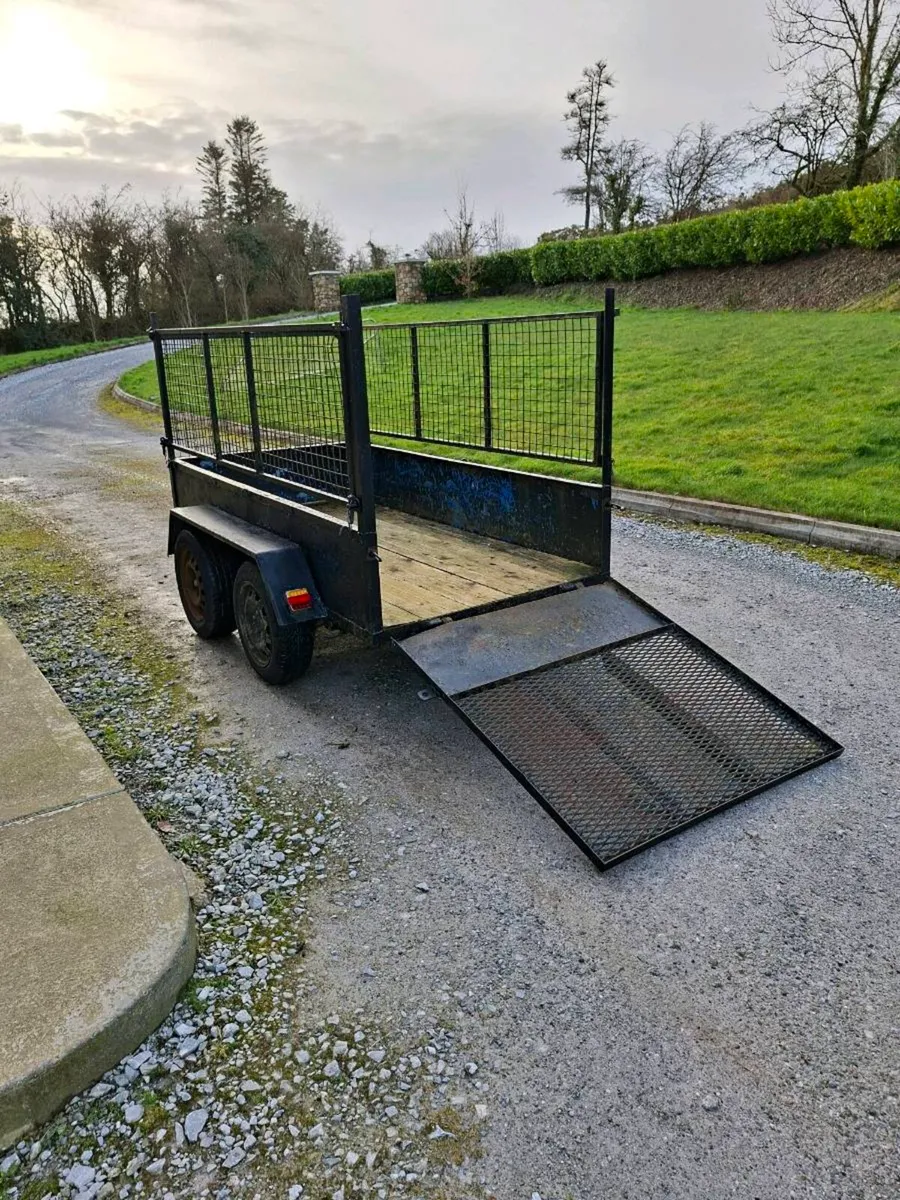 builders trailer with ramp - Image 4