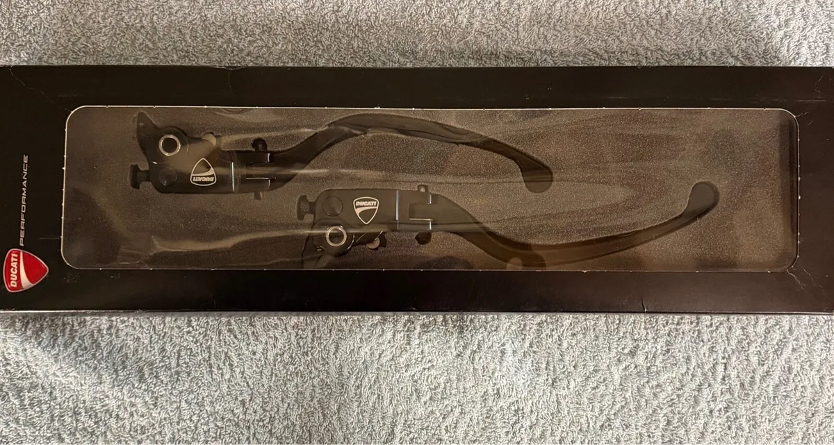 Ducati Performance Levers /Fuel Cap - Image 1