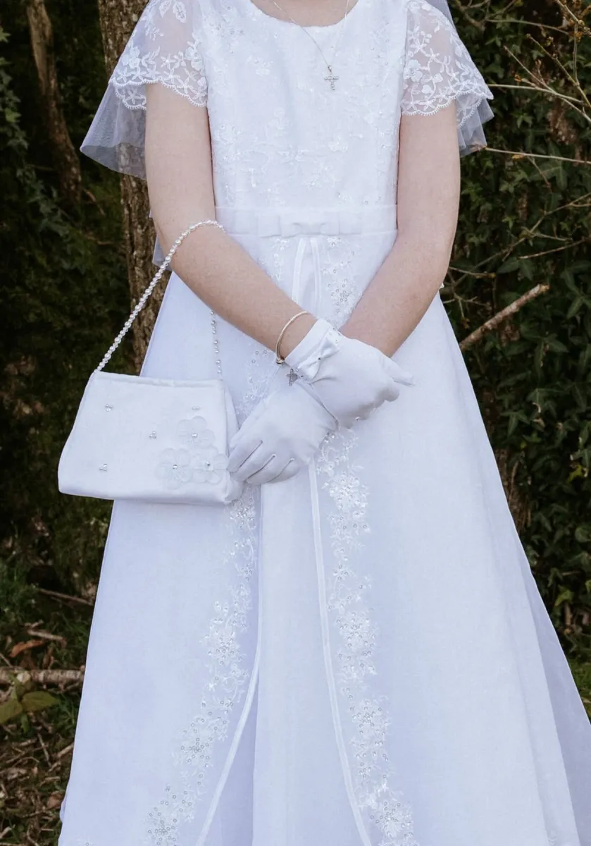 First Communion Dress - Age 8 - Image 1