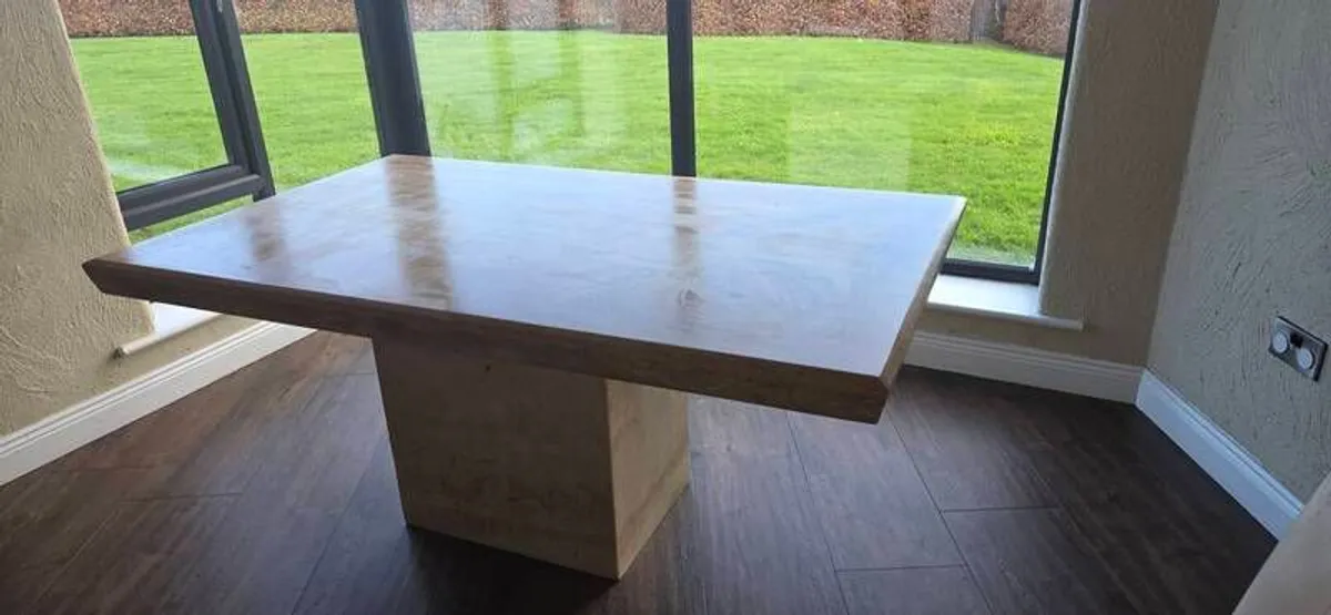 Travertine Stone table - Image 1