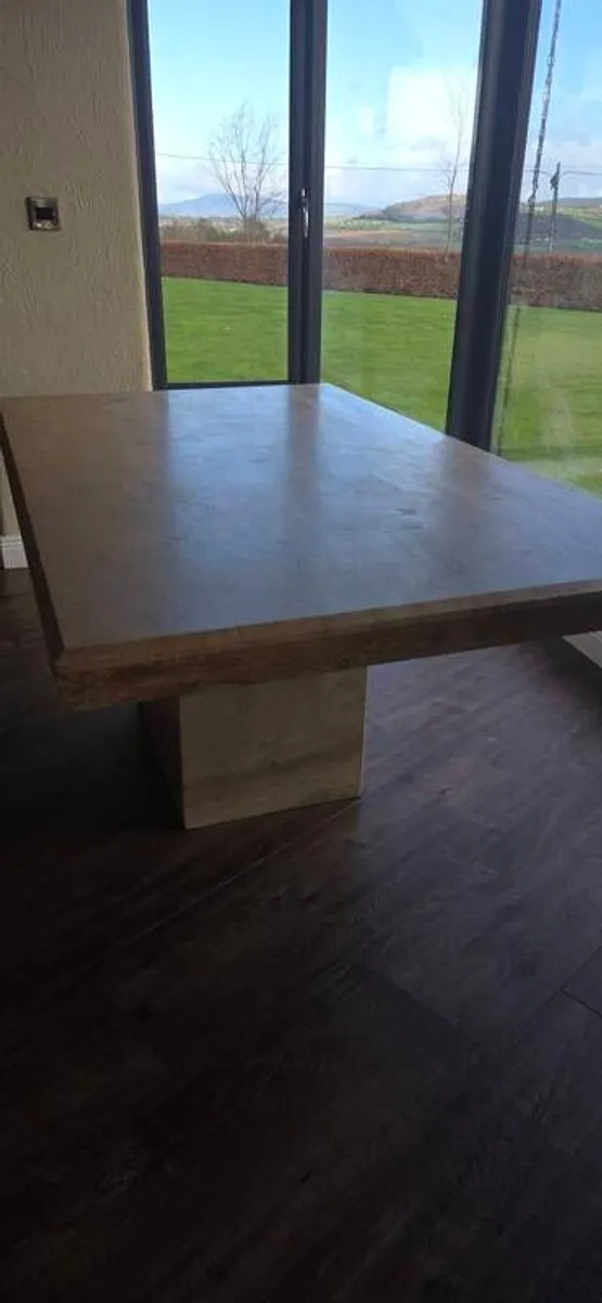 Travertine Stone table - Image 2