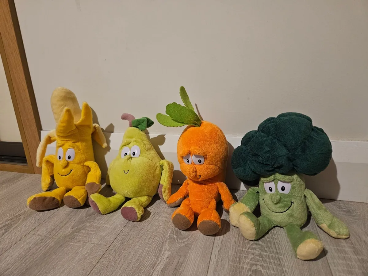 Lidl Goodness Fruit and Veg Soft Plush Toys - Image 1