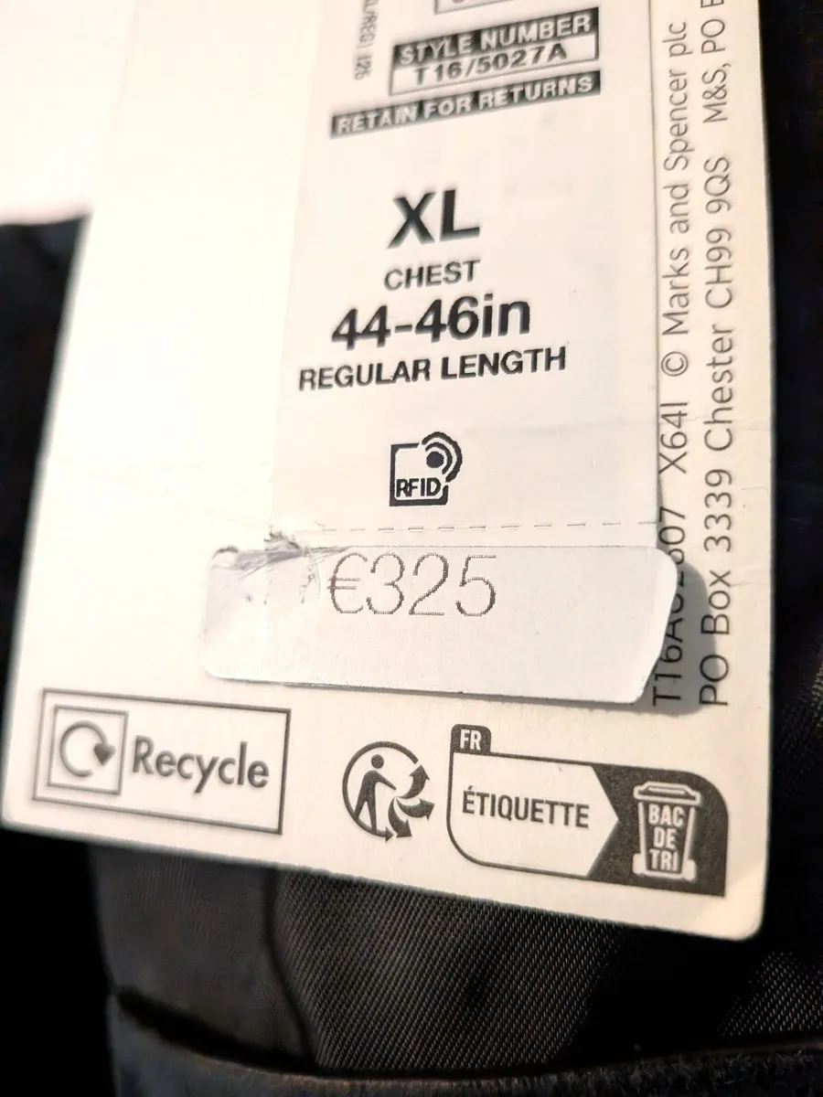 New Suede Leather Trucker Style Jacket - Image 3