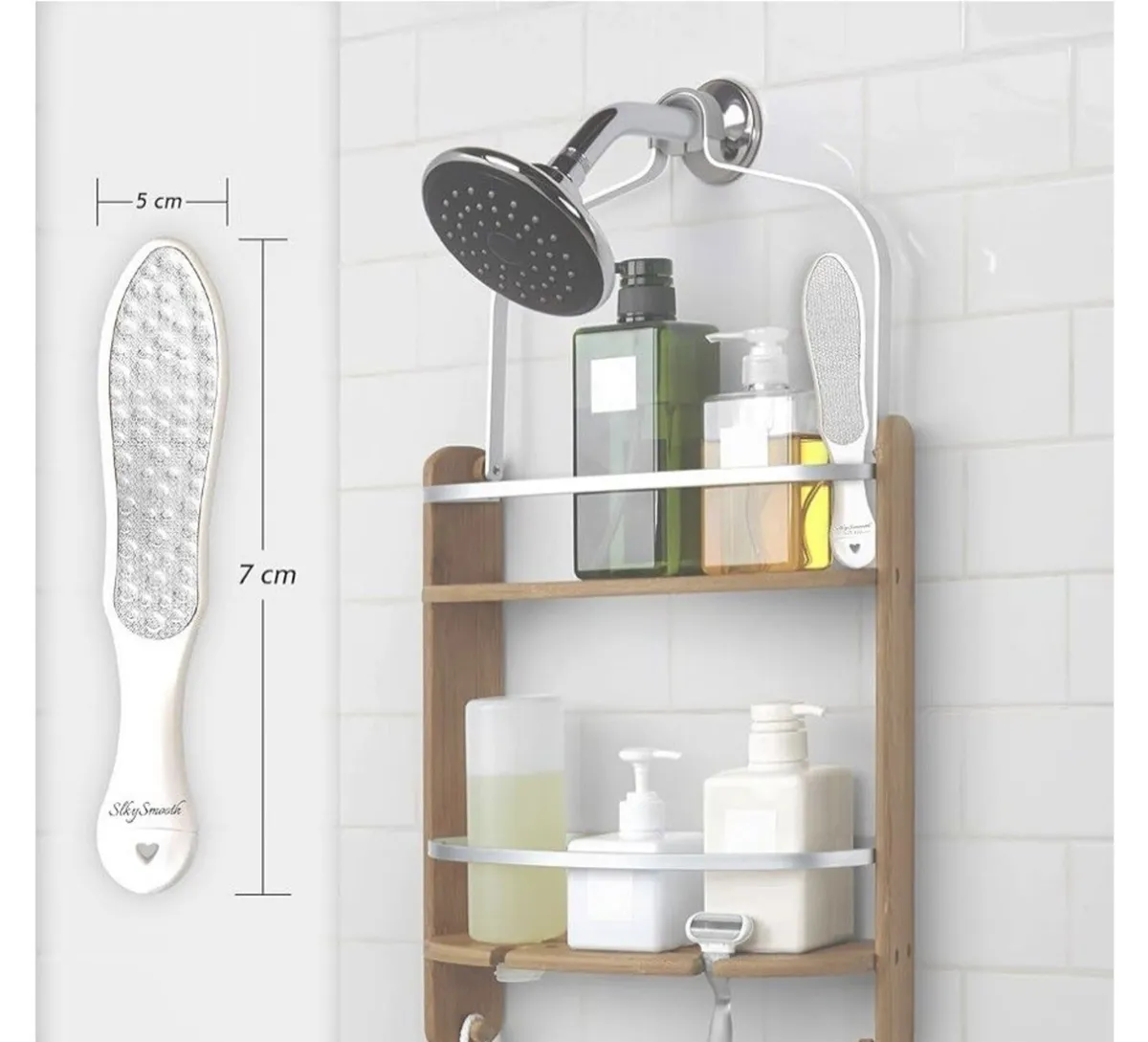 SlkySmooth 3-in-1 Foot File Pumice Stone Hard Skin - Image 3