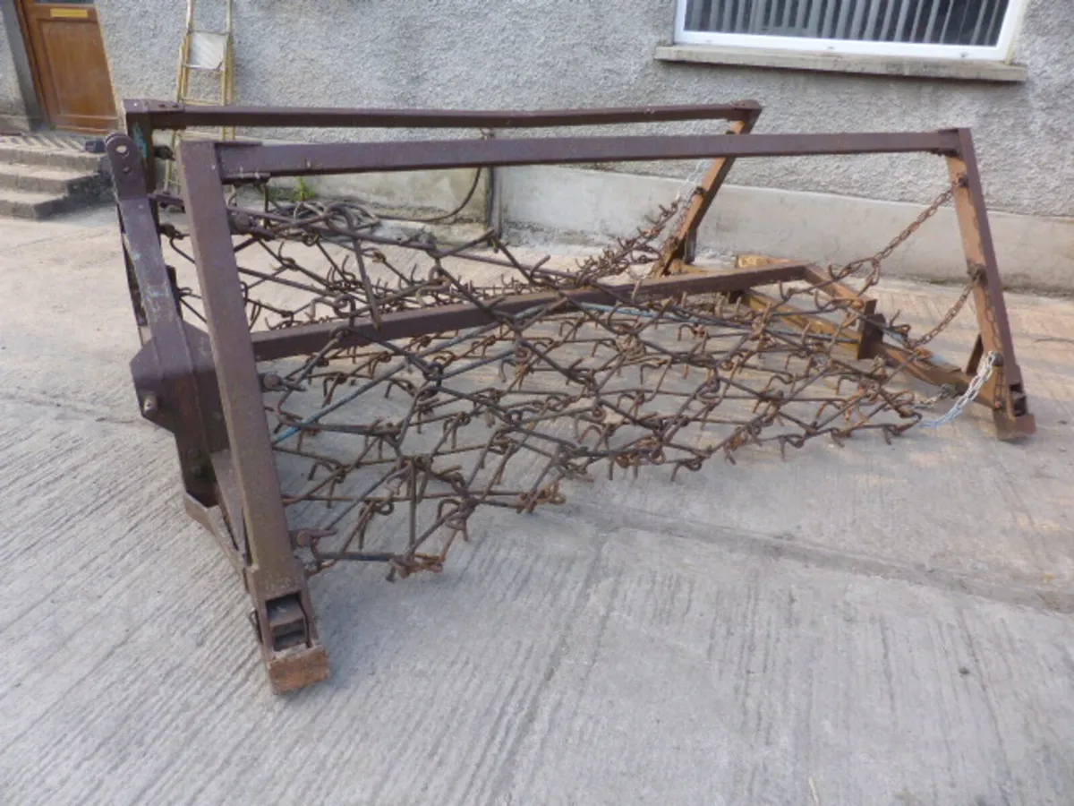 Mounted 4 Metre Chain Harrow - Image 4
