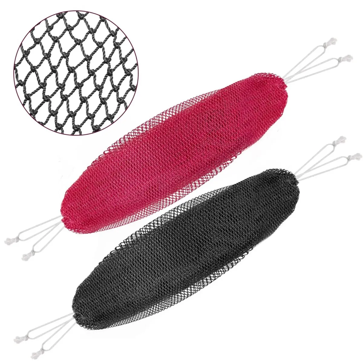 2 x African Net Sponge Exfoliating Body Scrubber - Image 2