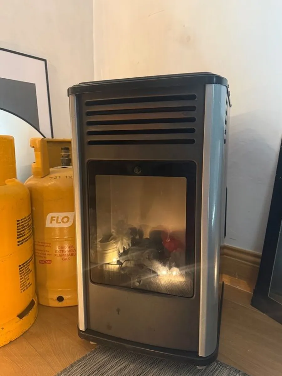 Manhattan 3.4kW Gas Heater + 2 Cylinders - Image 1