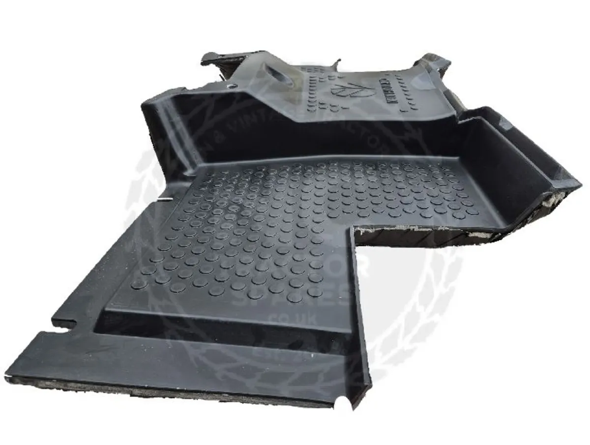 Fiat Super Comfort Wide Cab Rubber Floor Mat - Image 3