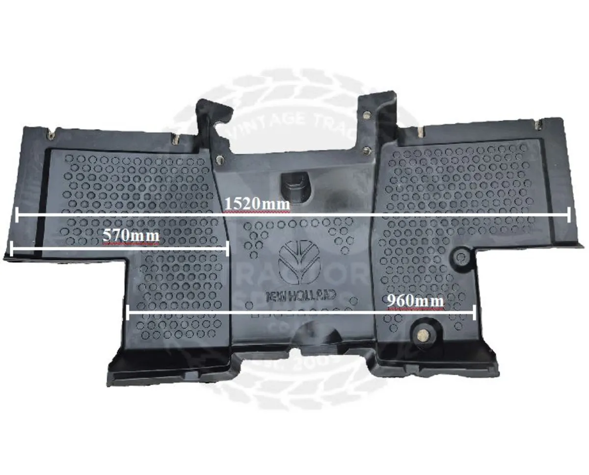 Fiat Super Comfort Wide Cab Rubber Floor Mat - Image 1