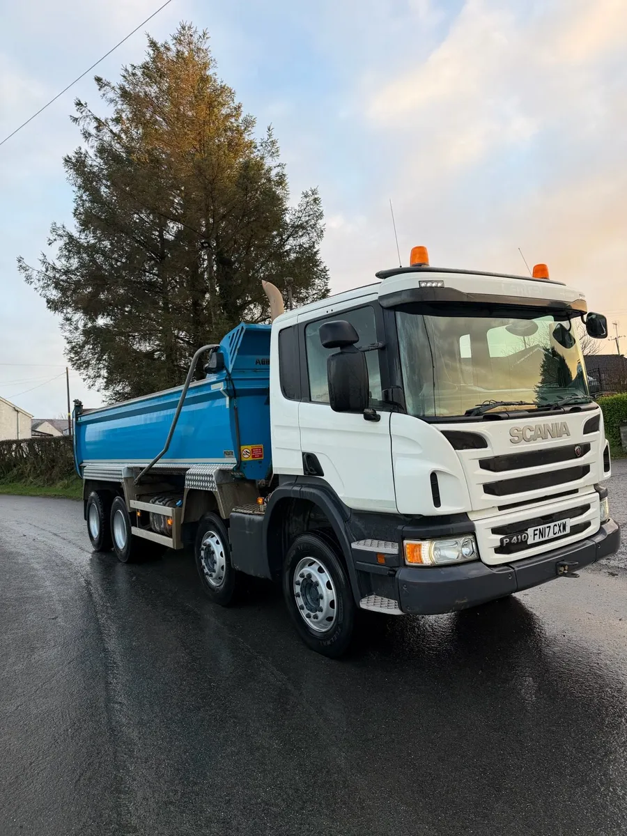 2017 Scania P410 Tipper - Image 1