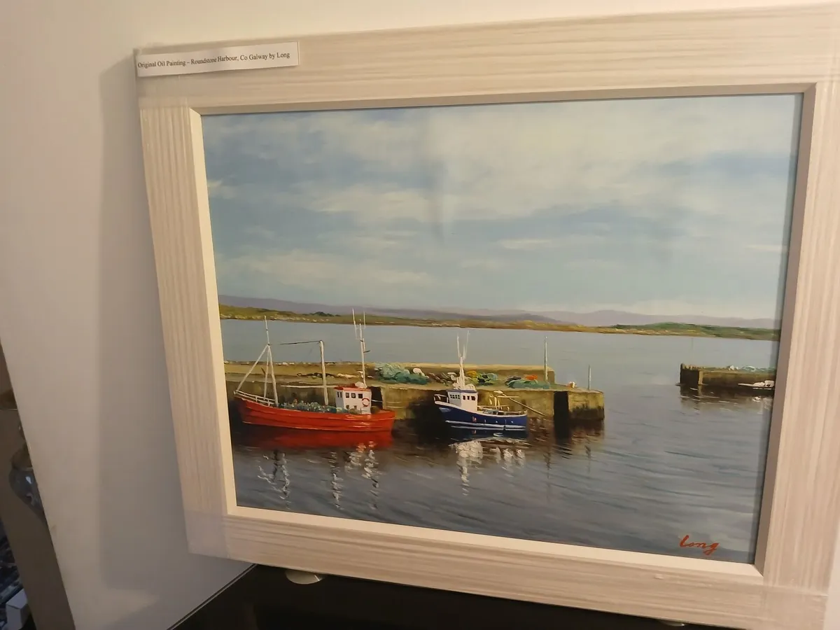 Original oil painting framed connamara cogalway - Image 2