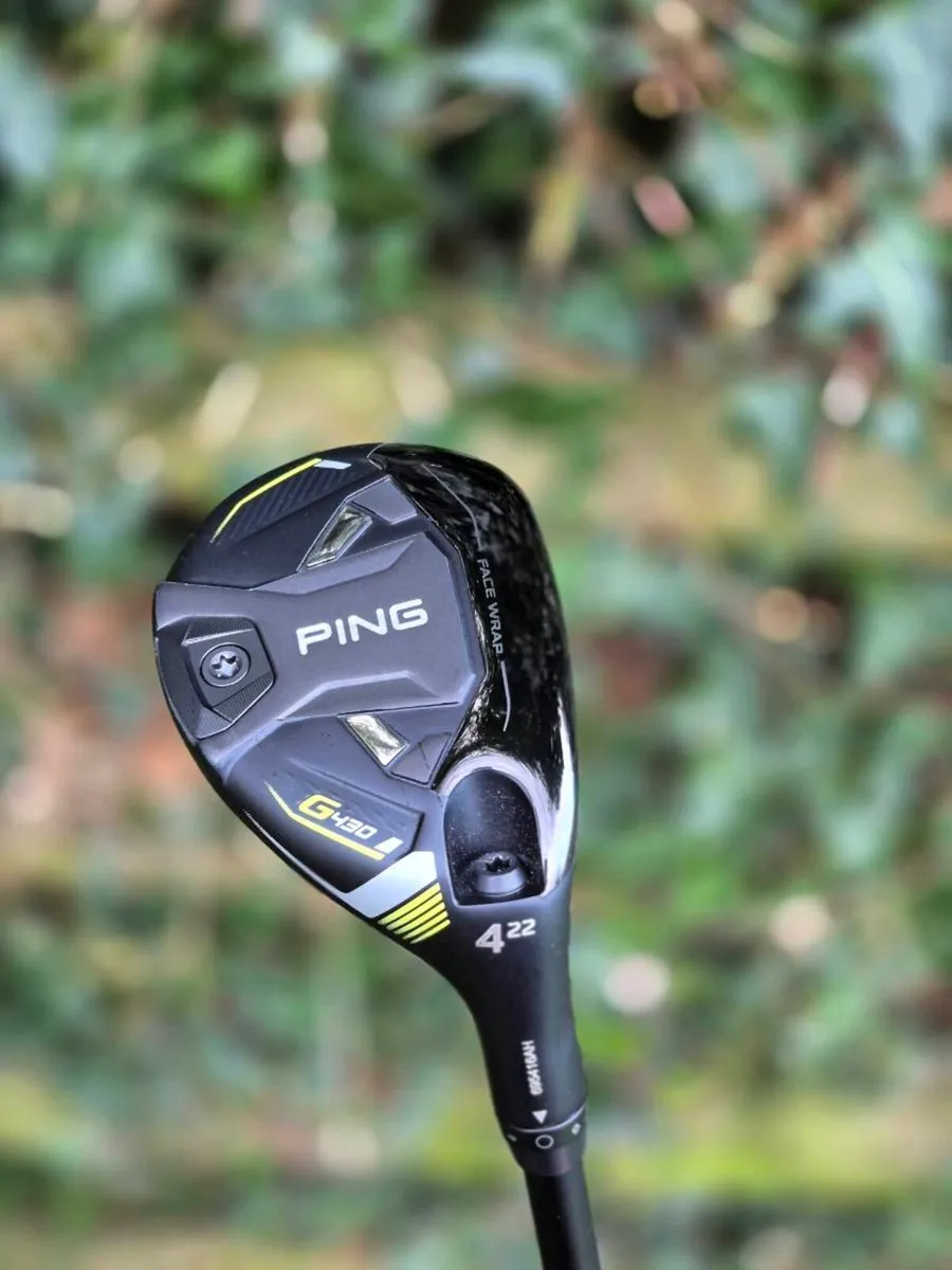 NEW PING G430 4 HYBRID 22 DEGREE STIFF FLEX - Image 1