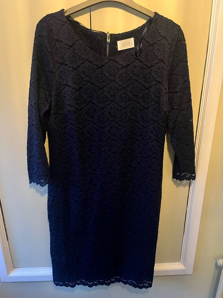 Savida navy lace dress - Image 1