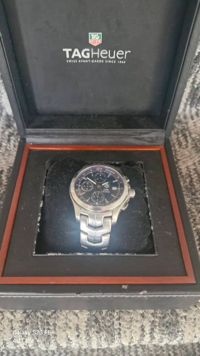 Genuine TAG Heuer - Link Chronograph - - Image 1