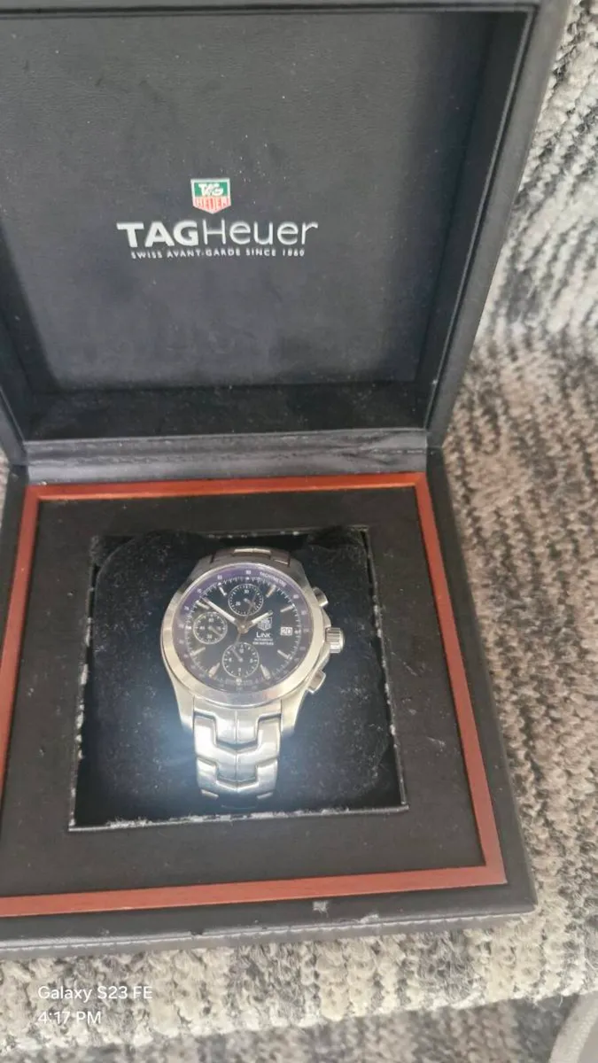 Genuine TAG Heuer - Link Chronograph - - Image 2