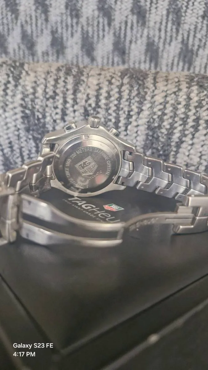 Genuine TAG Heuer - Link Chronograph - - Image 3